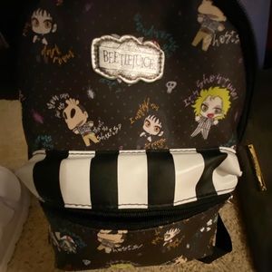 Beetlejuice backpack purse